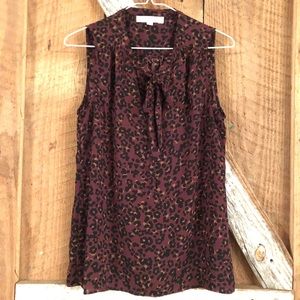 Loft Leopard Dress Tank